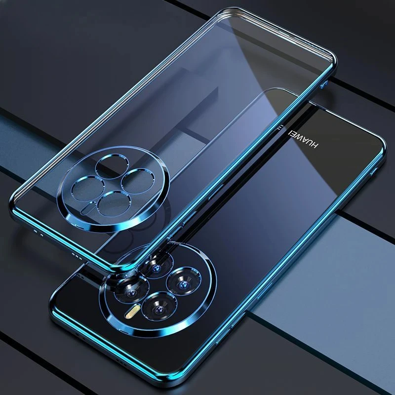 For Realme 12 Pro Plus Case Luxury Transparent Electroplated Soft Silicone Back Cover For Realme 12 Pro+ Thin Shockproof Bumper