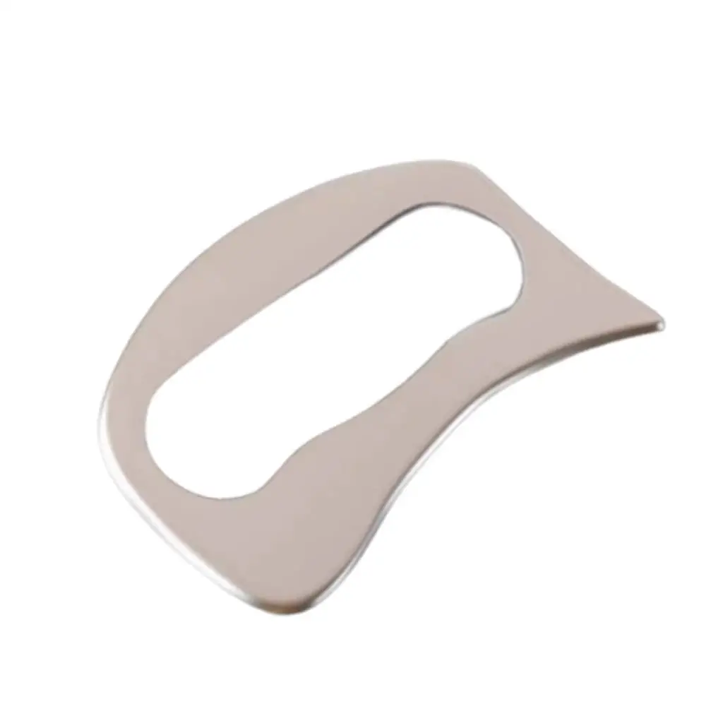Gua Sha Massage Tool Muscle Tools Handheld Lightweight Smooth Multifunctional Professional Stainless Steel for Full