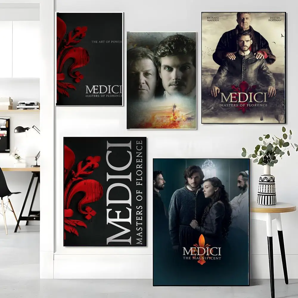 tv series M-Medici-I Painting Calligraphy Boho Botanical Decor for Living Room Elegant Home Style