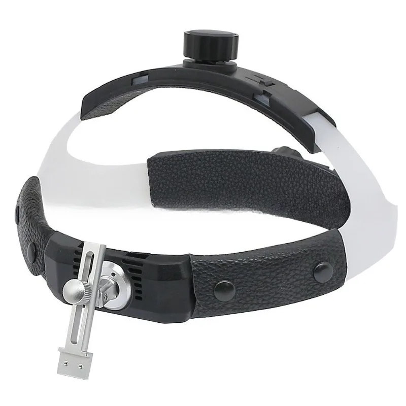Lightweight Headband Battery Clip Helmet For Dental Magnifier Adjustable Size Dental Loupe Head Light