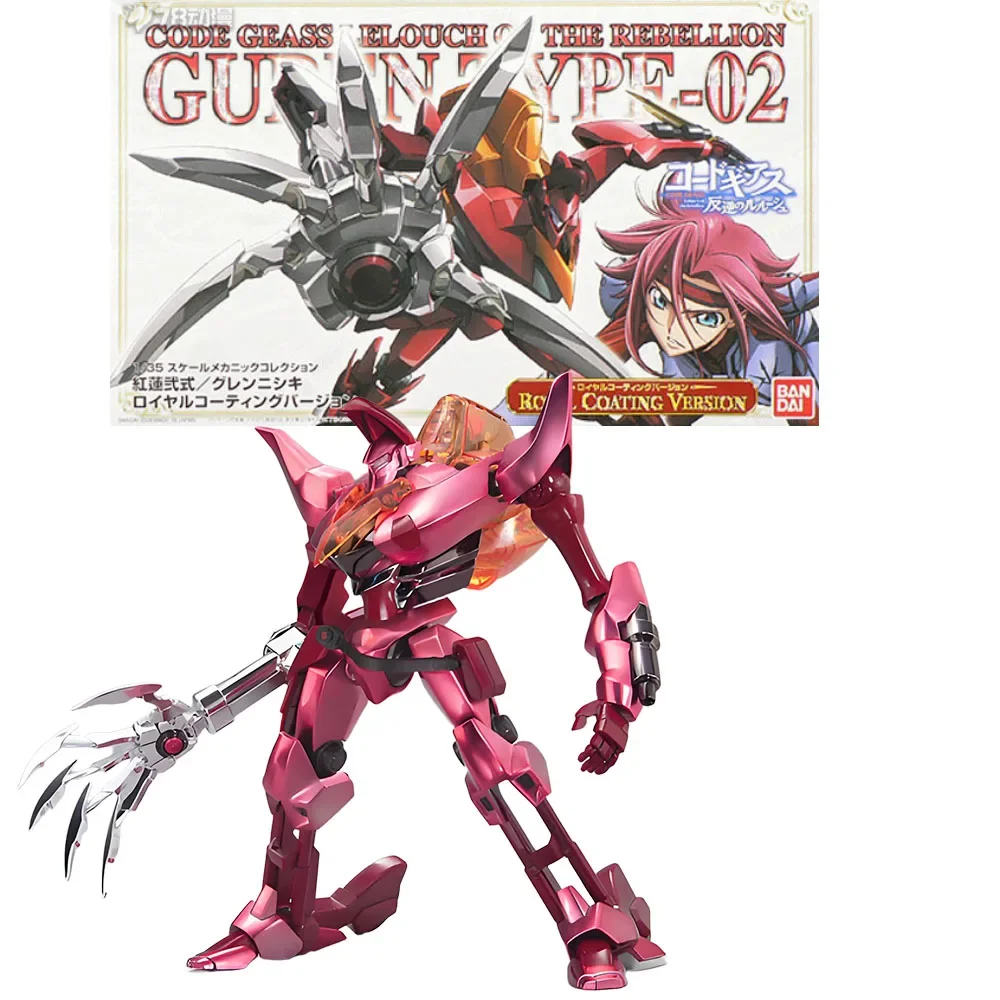 بانداي حقيقية الأصلي HG المتمردين Lelouch Gawain Guren Type-02 Z-01Z Type-02/F1Z ألعاب شخصيات الحركة هدية في المخزون