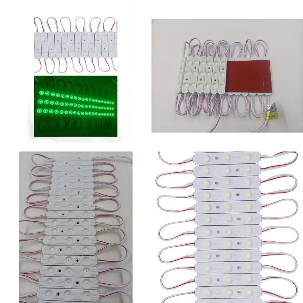

Набор из 200 шт. светодиодных лент 12В 0,72Вт зеленого цвета для декоративной и рекламной подсветки с клейкой основой