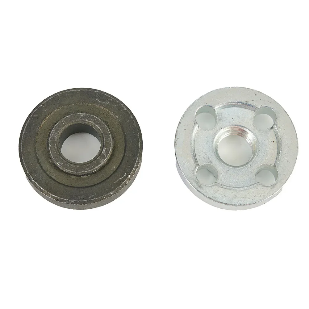 Aço Lock Nuts Flange Nut, Inner e Outer Kit, Angle Grinder Tool, Preto e Prata Acessórios, Alta Qualidade, 6 Pcs
