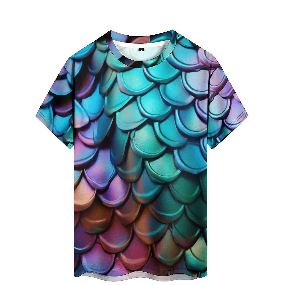 

Cool & Lightweight Novel Funny Men's 3D Printed Short-Sleeve T-Shirt - Silky Loose Fit Shirt Style Top