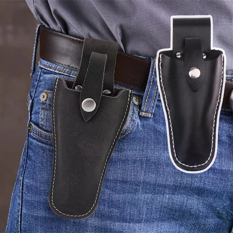 Portable Scissors Sheath PU Leather Storage Bag Pruning Scissor Tool Bags Pruning Gardening Pouch For Pliers Pruning Shears