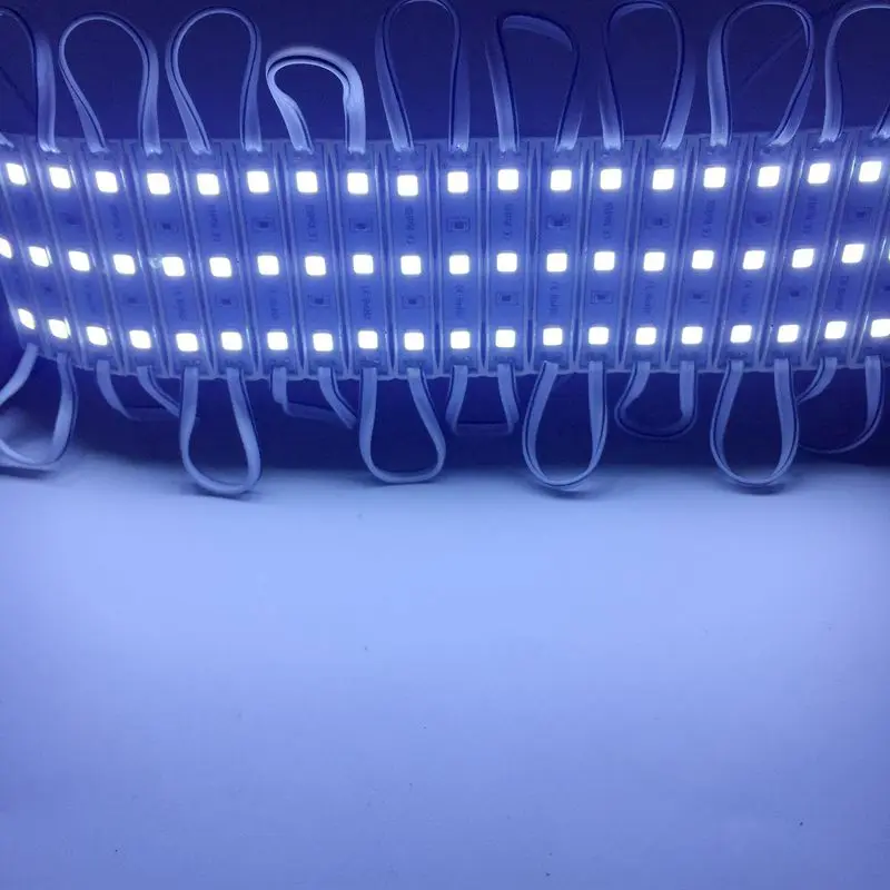 100 sztuk/partia Super jasne SMD 5054 modułu LED reklama projekt wysokiej jakości modułu LED oświetlenie 3 LED DC12V