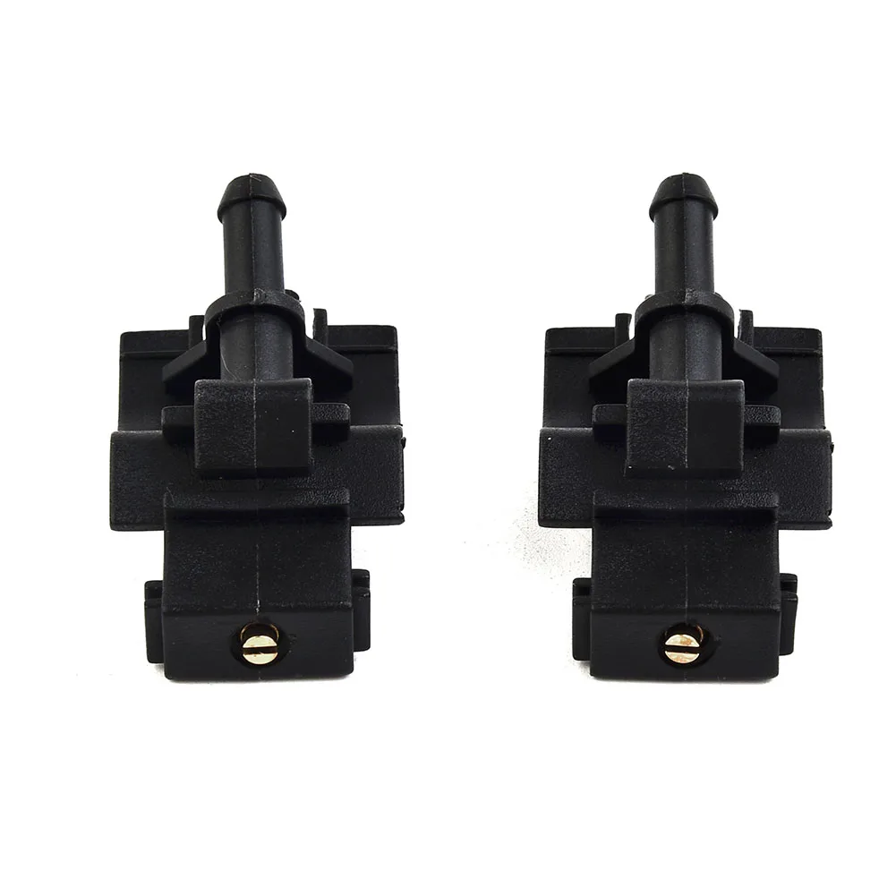 2Pc Car Windshield Water Washer Nozzle Black Plastic For Toyota-Corolla Altis E140 Car Windshield Wiper Nozzle Replacement Parts