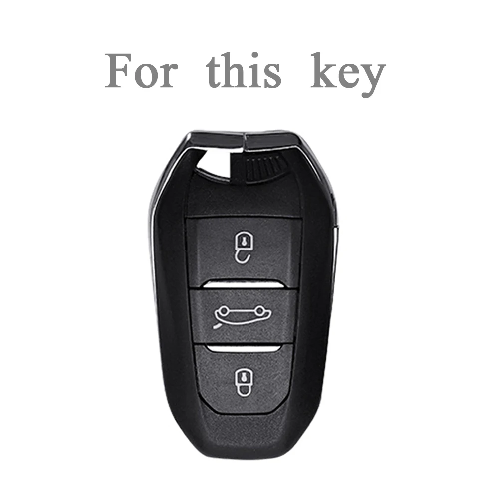 New TPU Car Key Case for Peugeot 2008 3008 4008 5008 308 408 508 Citroen C1 C2 C4 C6 C3-XR Picasso  DS3 DS5 Cover Shell Fob