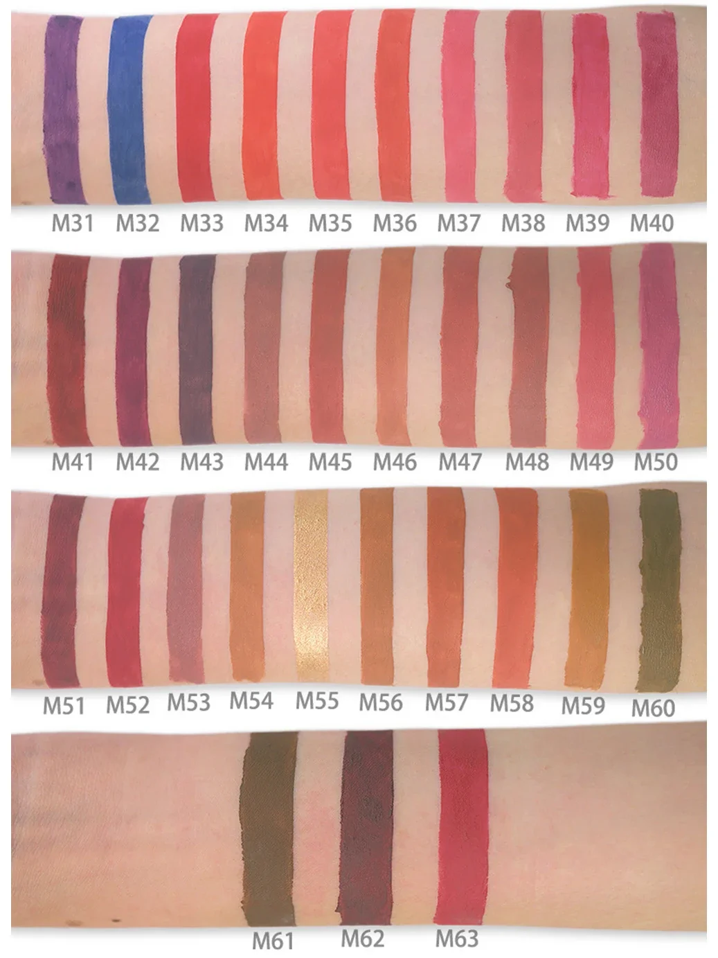 Private Label 105-kleuren lipgloss Aangepast logo Pigment Vloeibaar glazuur Verschillende matte metaalkleuren Aurora Make-up Groothandel Witte buis