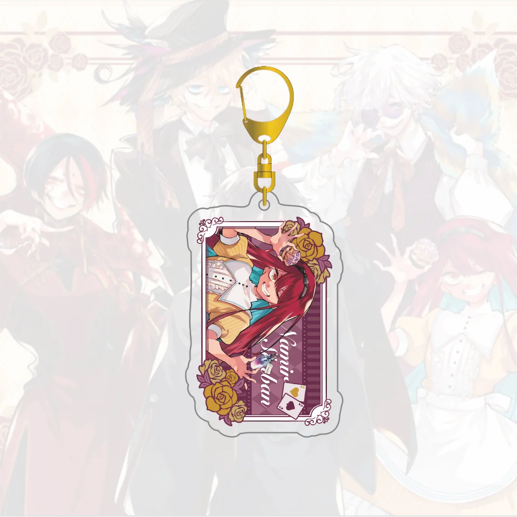 Rekkyou Sensen Great Powers Front Acrylic Keychain, Battle Anime Boy Keyring, Limited Edition Bag Pendant New Merchandise