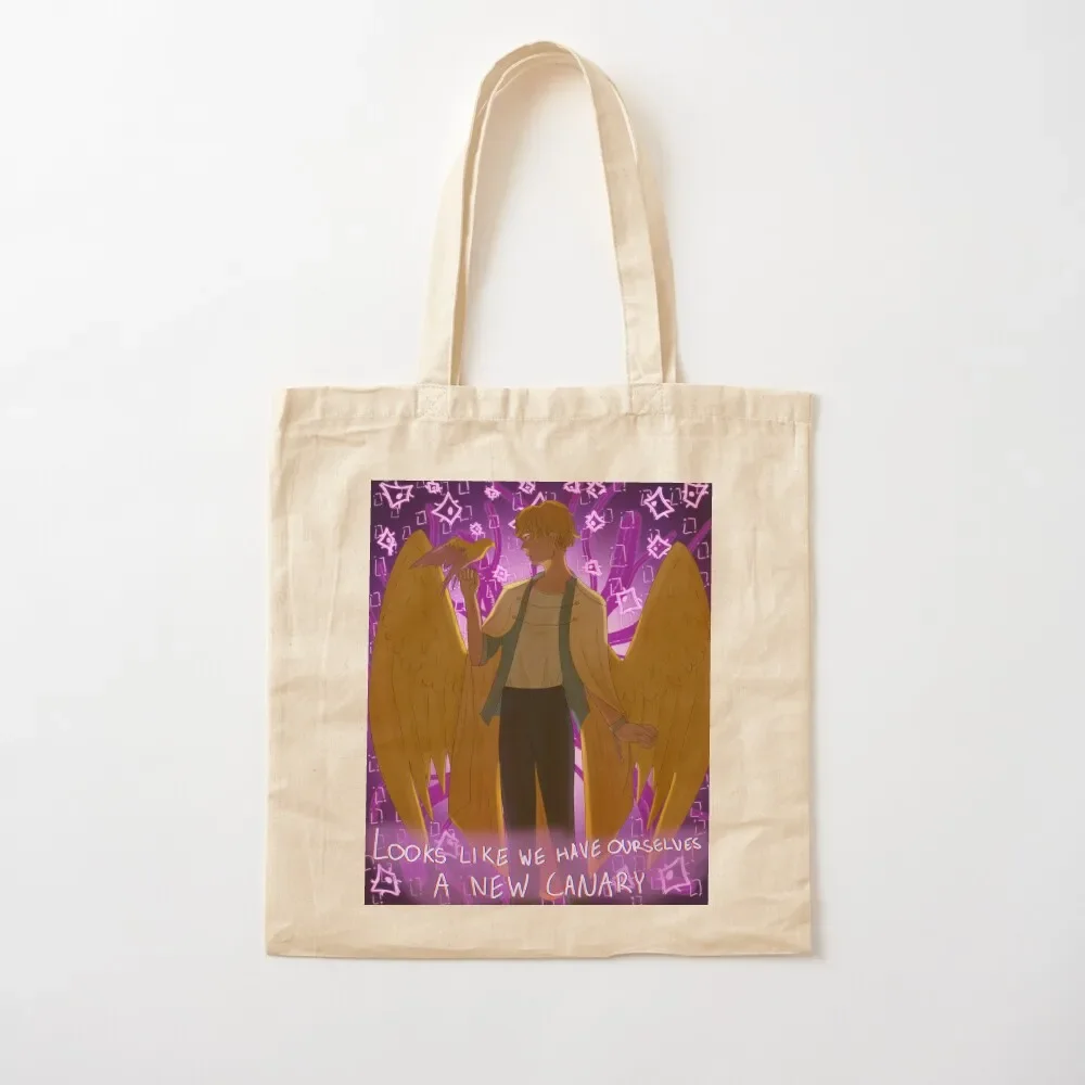 Jimmy, Lizzie and the Canary Curse (with text) || Life Series || Secret Life SMP Tote Bag woman shopping bag bags for women