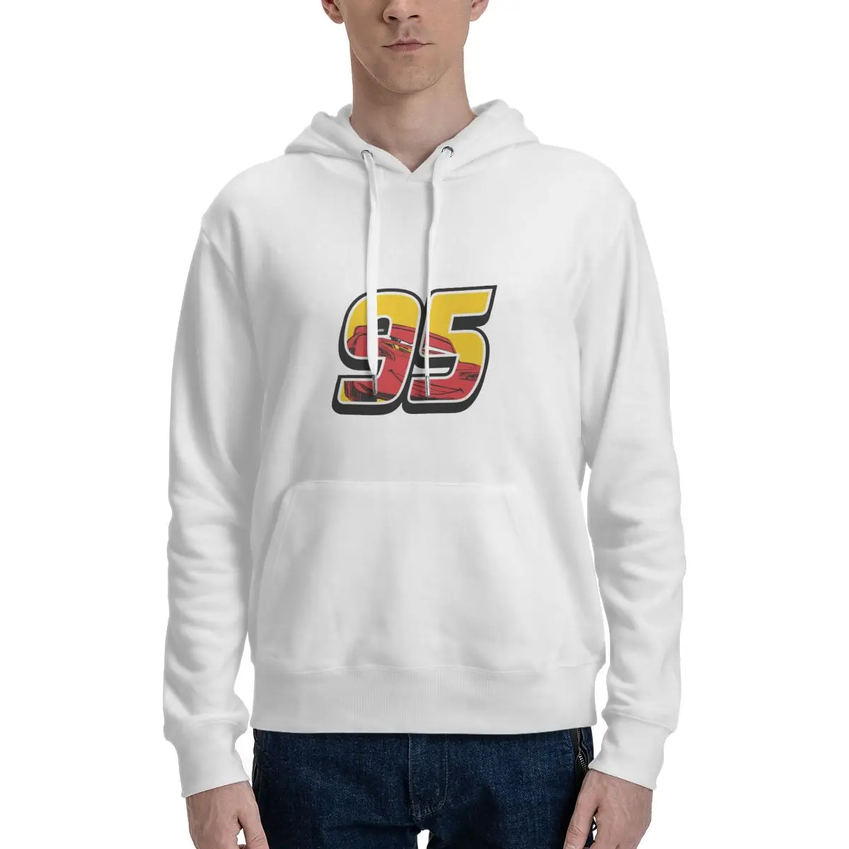 Lightning McQueen Go 95 Casual Hoodies Pullovers Cotton Sweatshirts Men Women Tops