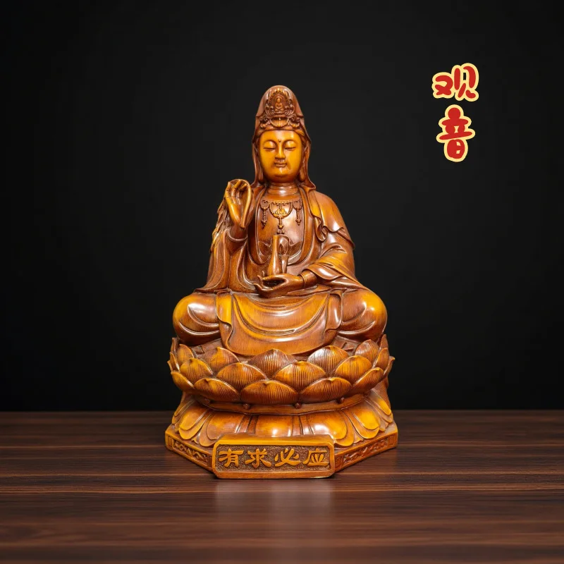 

Cz new chinese style guanyin figurine resin craft decoration home decor store opening housewarming gift
