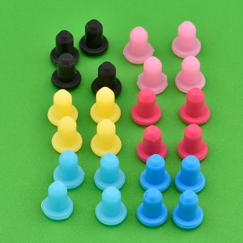 Printer Refill Cartridge High Elastic Ink Cartridge Accessories Rubber Seal Silicone Plug for Continuous Ink Supply System