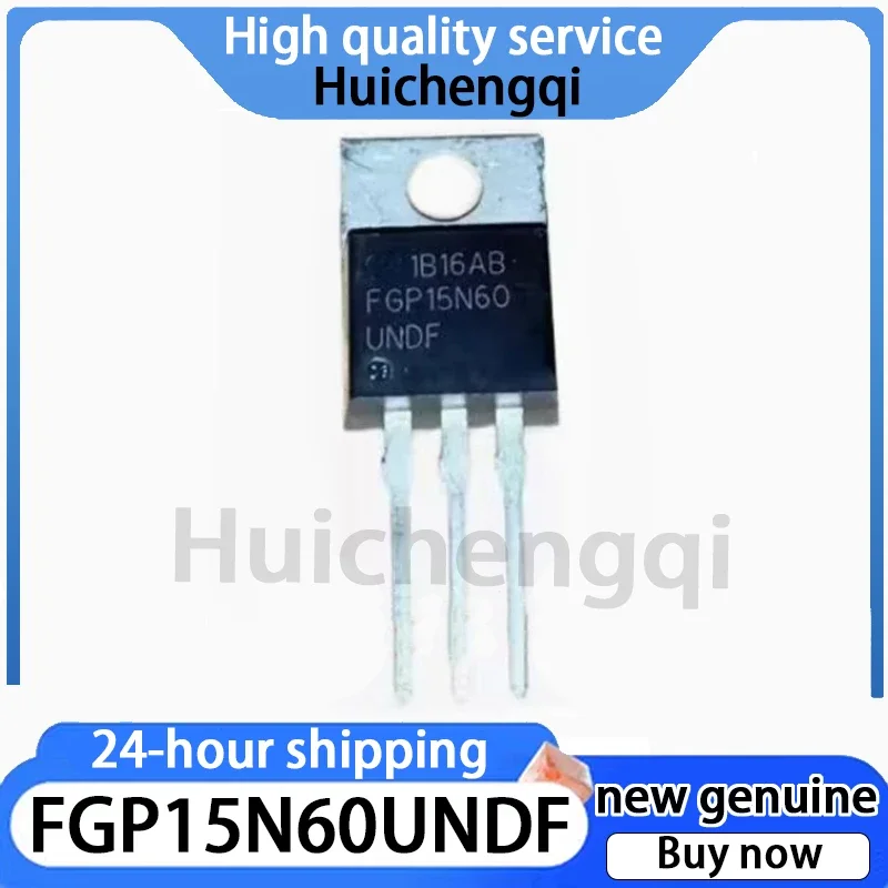 2PCS Original Genuine FGP15N60UNDF Direct Insertion TO-220 IGBT Power Transistor