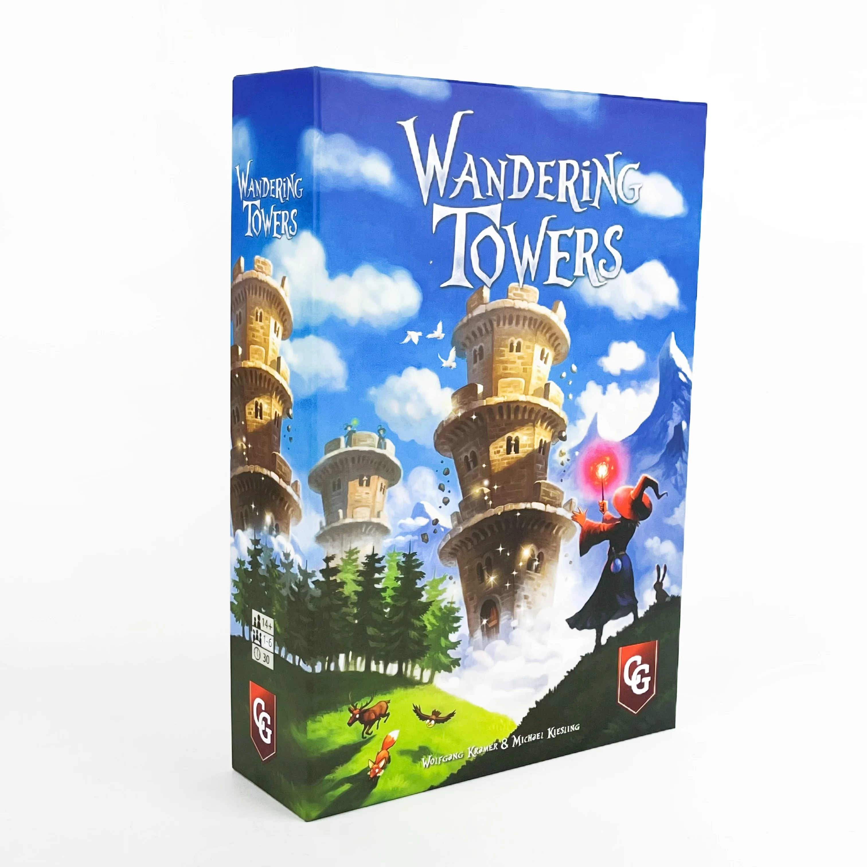 Spiel Des Jahres Winner Wandering Towers Family Board Game for 2-6 Players, 30 Min Christmas Birthday Gift Big Box