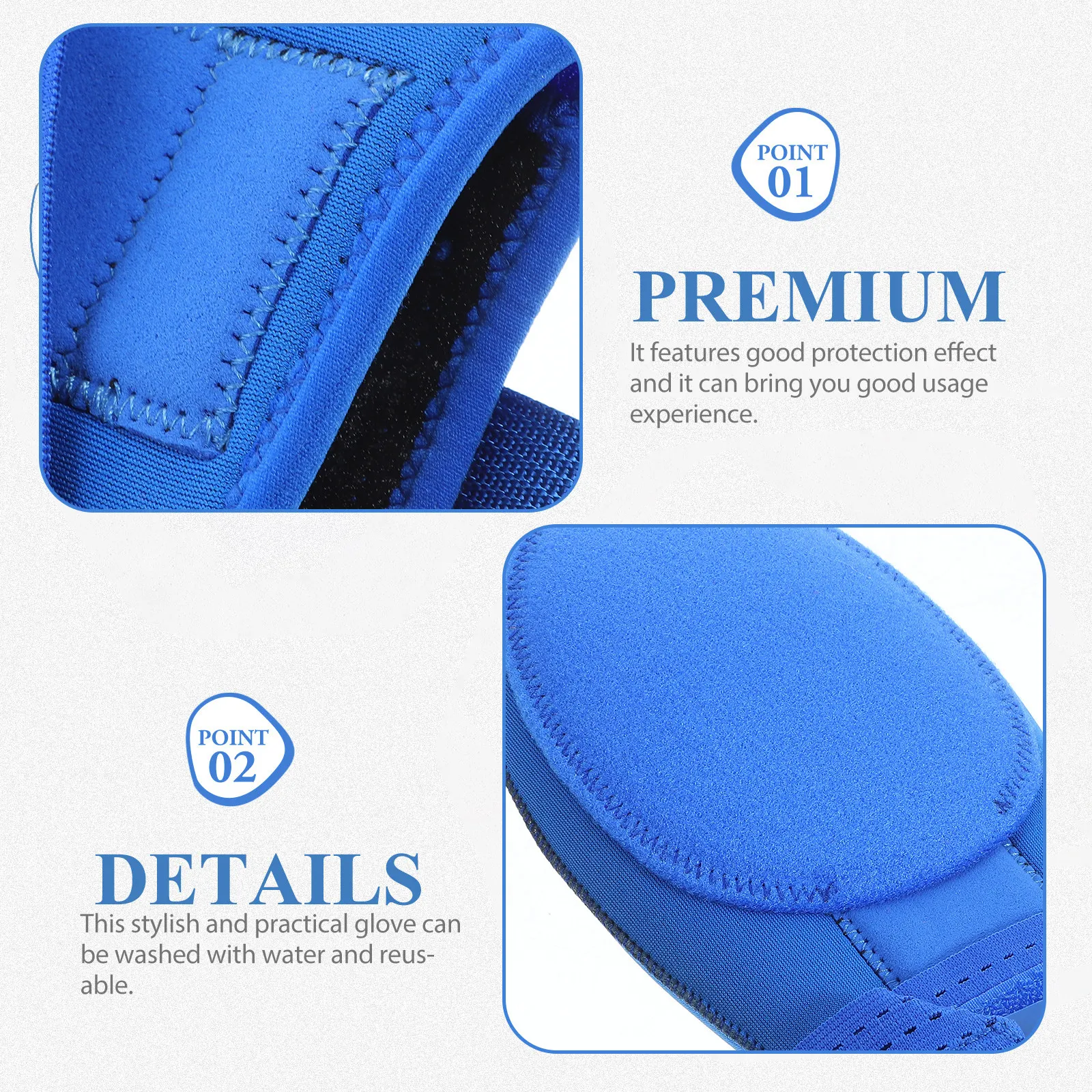 Gloves Blue Youth Sliding Mitt Baseball for Men Softball Medium Training Running Adult