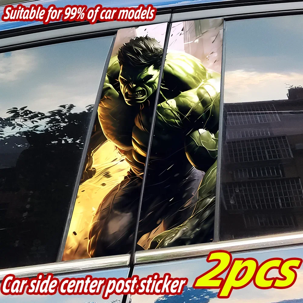 

Халк аниме автомобильные наклейки водостойкие авто B столб декор крышка царапины прочный автомобильный дверной столб солнцезащитный крем виниловая наклейка аксессуары