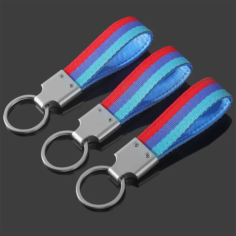 1pc Car Keyring Keychain Auto Logo Key Holder for BMW M Power Performance M3 M5 X1 X3 X5 X6 E46 E39 E36 E60 E90 Car Accessories