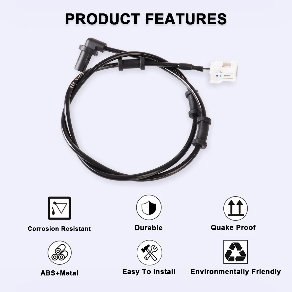 Motorcycle Front ABS Wheel Speed Sensor Signal Wire For Yamaha NMAX 155 Nmax155 N-MAX 155 2018-2026 Silicone Cord Accessories