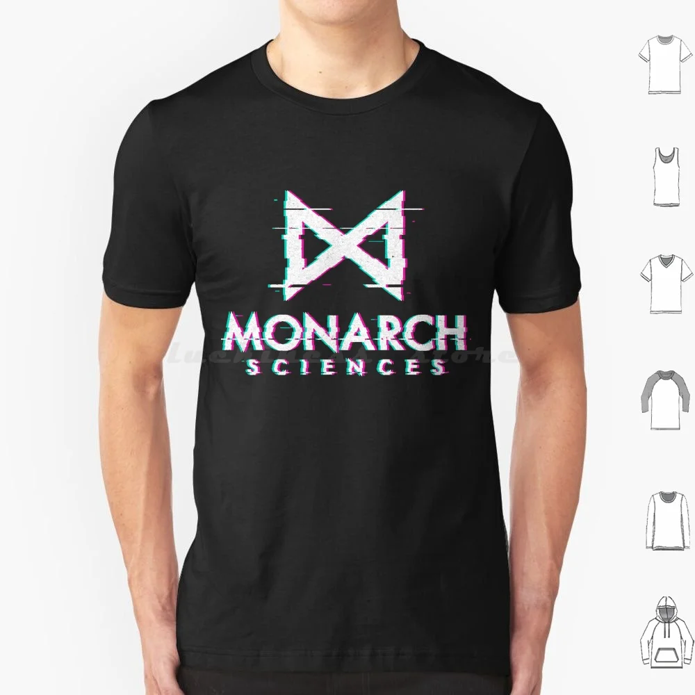 Monarch Sciences Glitch T Shirt Men Women Kids 6xl King Ghidorah King Kong Janjira Millie Bobby Brown Kaiju Gojira Mothra