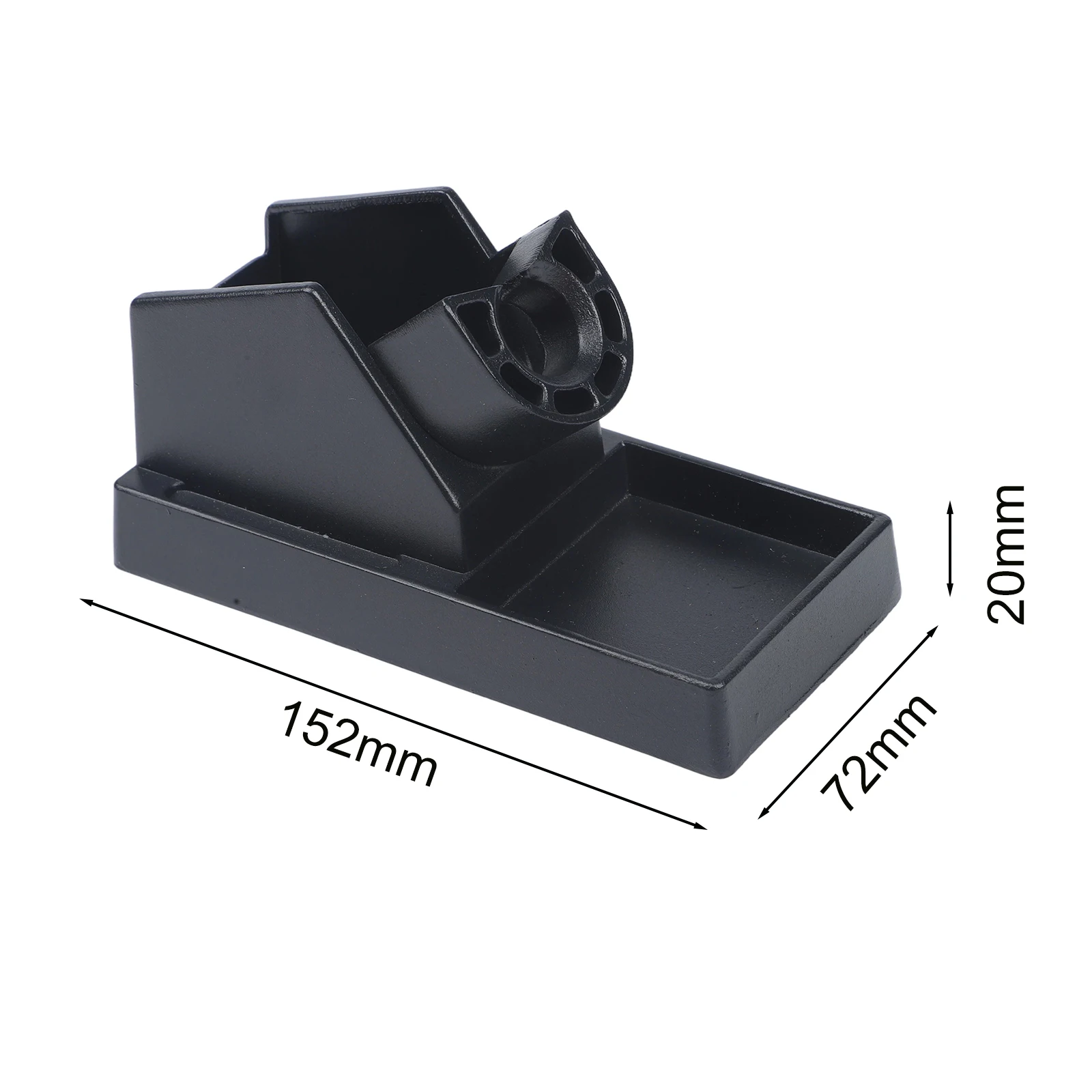 Heat Resistant Metal Soldering Iron Stand Designed for 936 935 912 Soldering Irons with Organized Tool and Sponge Space