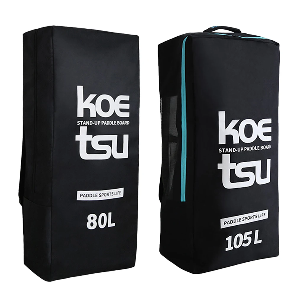 Bolsa de transporte portátil para tabla de Paddle, para surf al aire libre, 80L/105L, funda para tabla de Paddle con bolsillo pequeño lateral