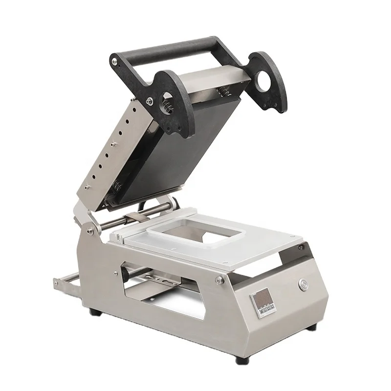 

Manual Food Table Top Tray Sealer Spare Parts Sealing Machines for Plastic Bags Restaurant Foil Food Film Sealing Machines
