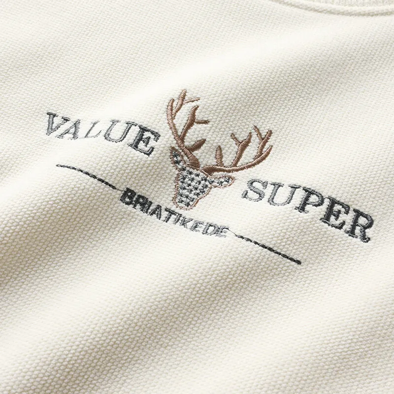2025 new autumn and winter high quality men's casual semi-turtleneck sweater thickened pullover sweater