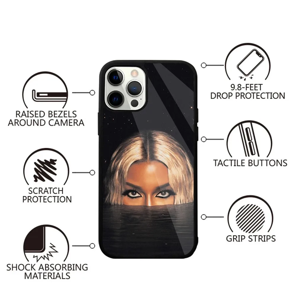 V-Victoria Monet Phone Case For iPhone 16,15,14,13,12,11,Plus,Pro,Max,Mini Magsafe Magnetic Wireless Charging