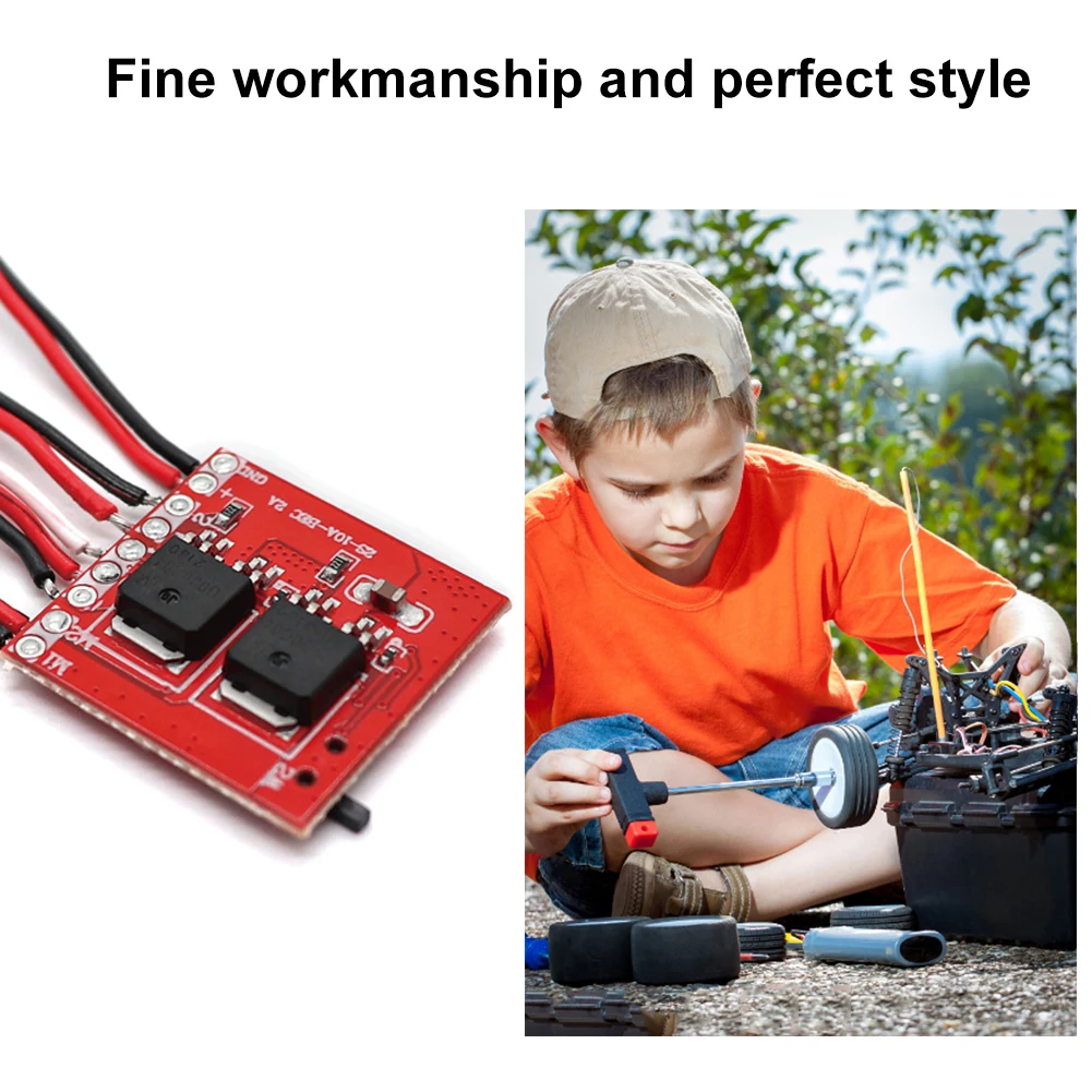 

Мини-матовый электрический регулятор скорости, многоцветный сменный регулятор скорости с матовым двигателем, универсальный для модели радиоуправляемого автомобиля