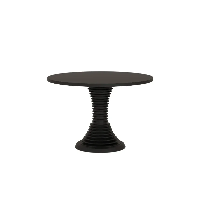 

Скандинавский ретро-домашний обеденный стол с небольшой талией, дизайнерская модель для маленькой квартиры