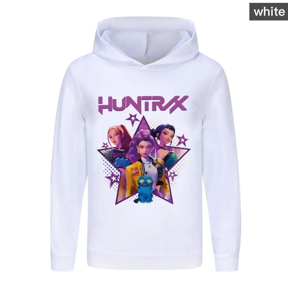 

Толстовка KPop «Охотники на демонов», детская одежда, одежда принцессы для девочек, модная одежда для мальчиков, весенне-осенний свитшот, детские топы