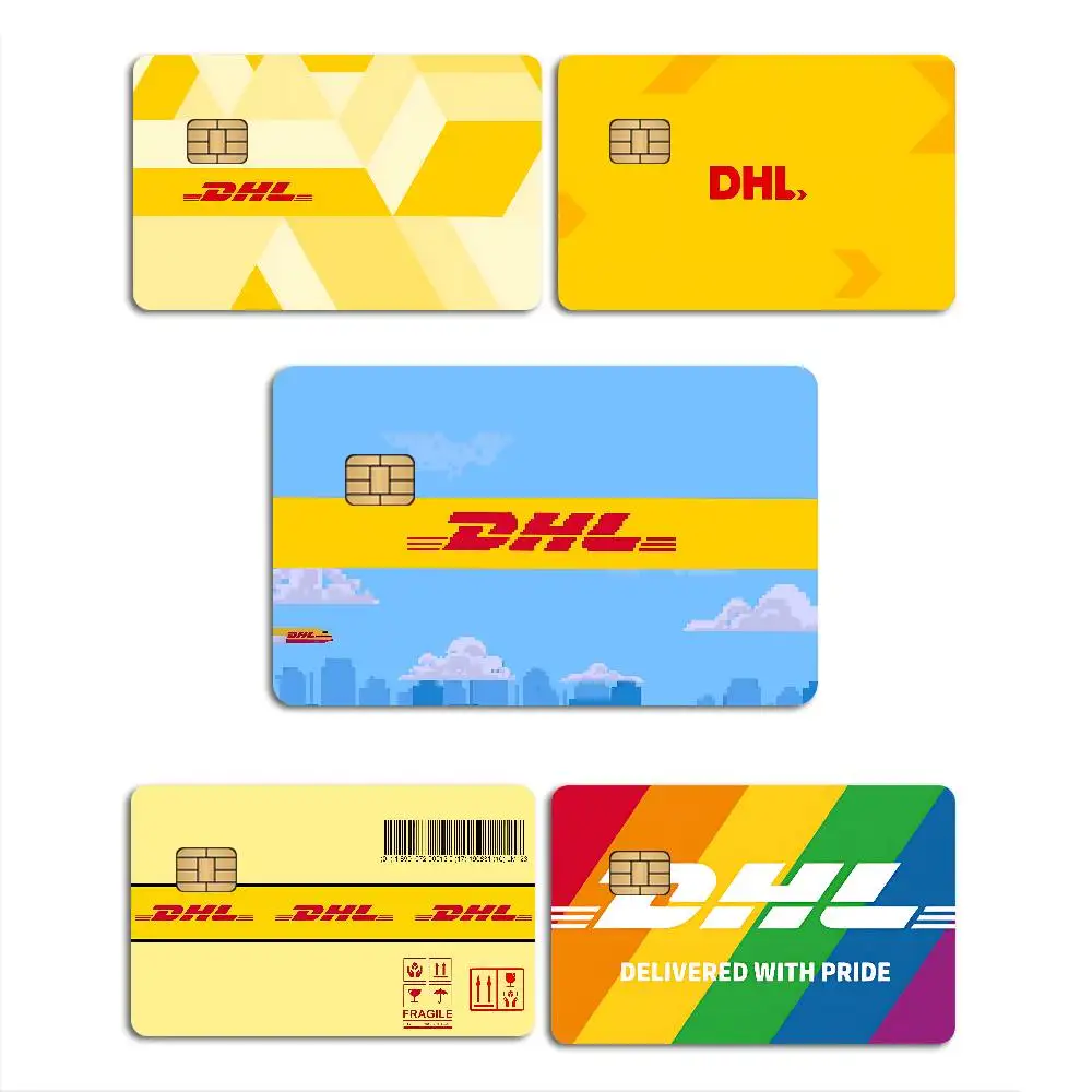 Gaming DHL Anime Spend or Save Funny Shell On Off Ultra Thin No Fade Sticker Skin Cover Film for Debit Credit Card