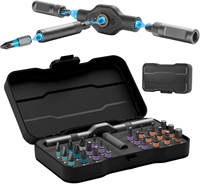 24-in-1 Multifunctional Ratchet Screwdriver Set Multi-Magnetic Bits Mini Repair Tool Kit Household Tool with Detachable T-Handle