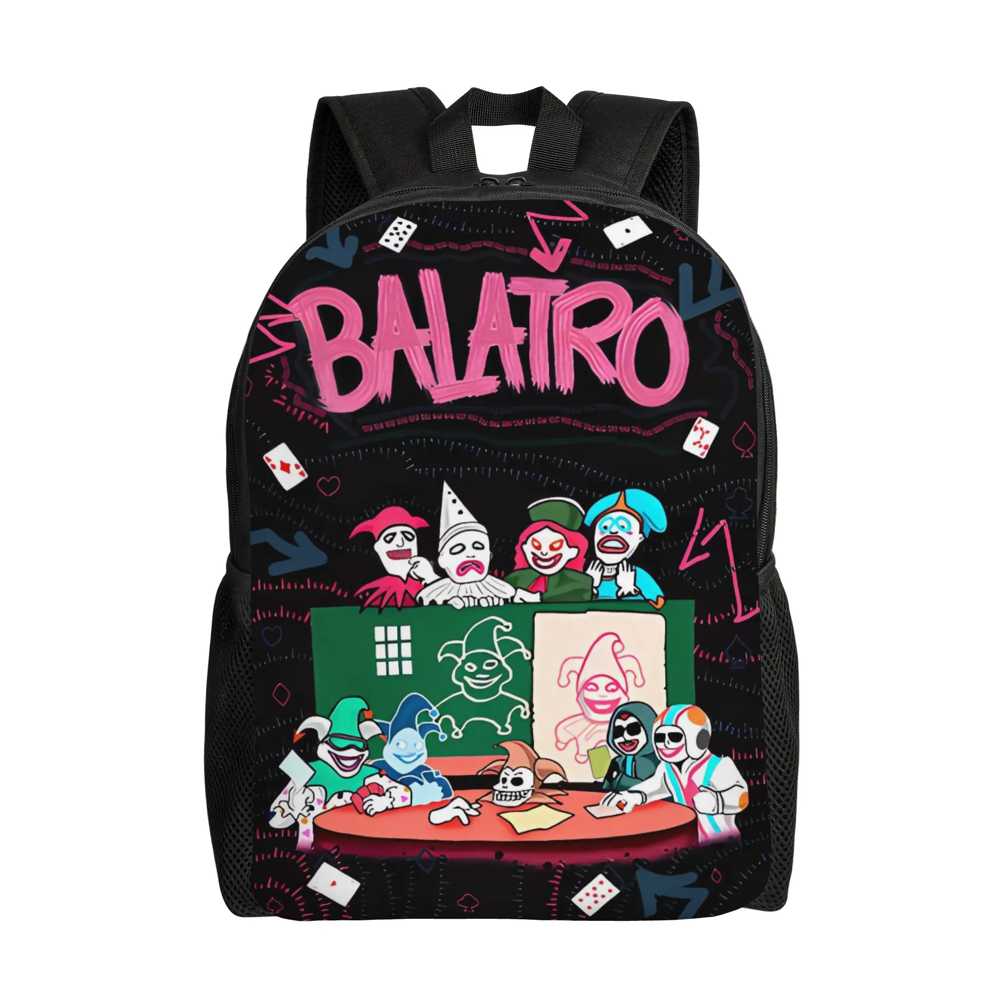 

Balatro Game Backpack Fashion Backpacks Female University Print School Bags High Quality Rucksack