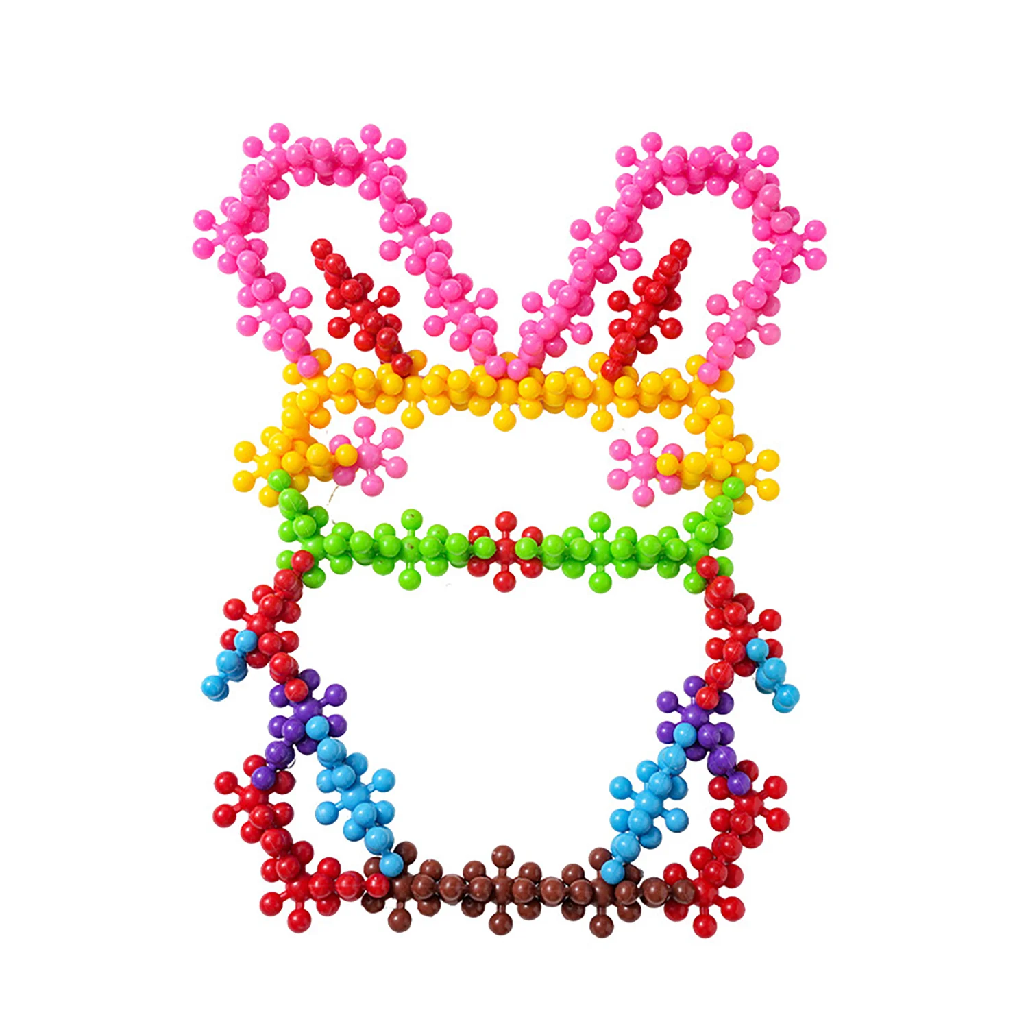 3D 3D Pruimenbloesem Bouwstenen Puzzel Kinderen Focus op DIY-montage van speelgoed voor vroeg onderwijs