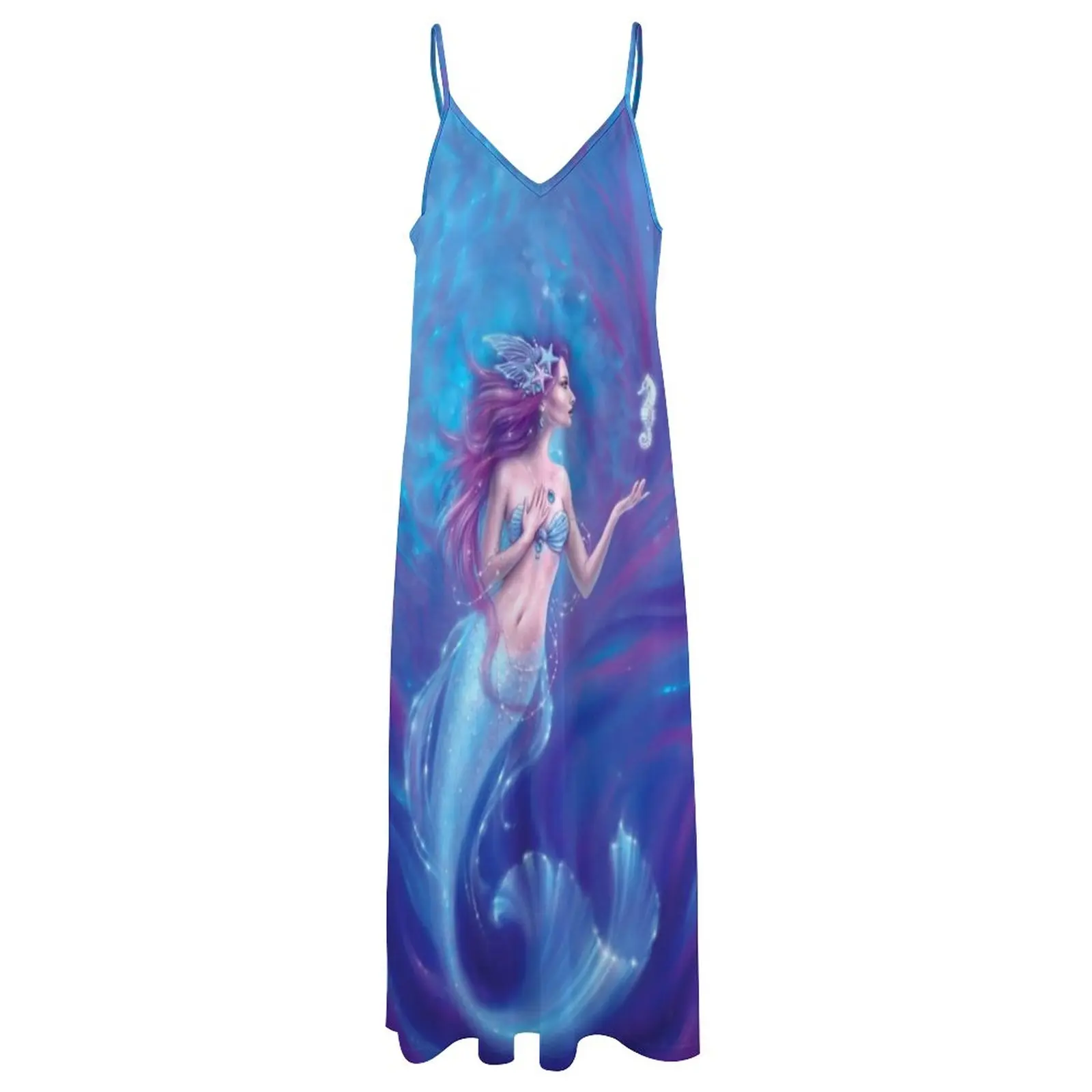 Vestido coral sem mangas feminino, Vestidos de noite para mulheres, Roupas de verão, 2024