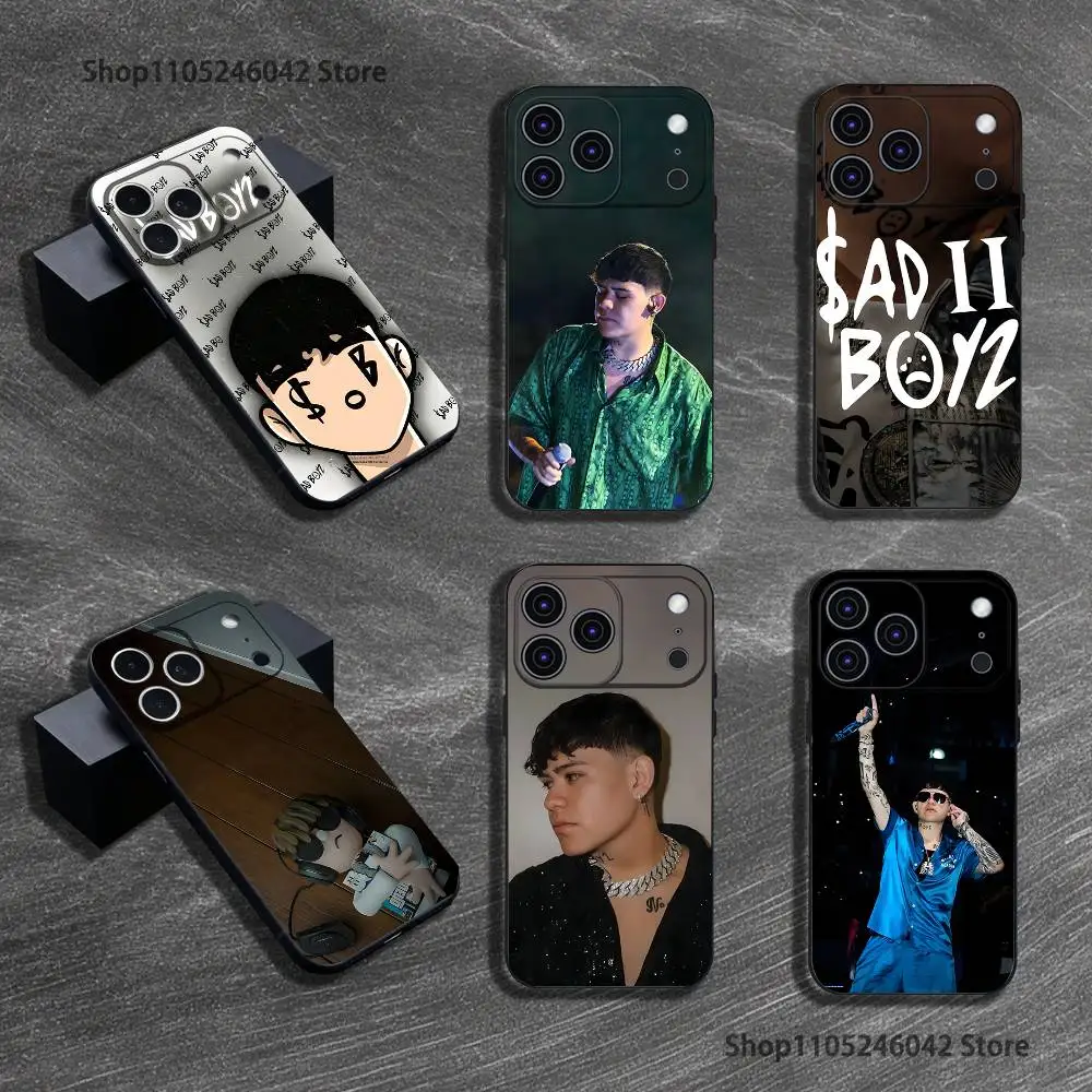 

Singer J-Junior H Sad Boyz Phone Case For iPhone 17,16,15,14,13,12,11,Pro,XS,Max,XR,Plus,E,SE4,Mini Black Shockproof Soft Cover