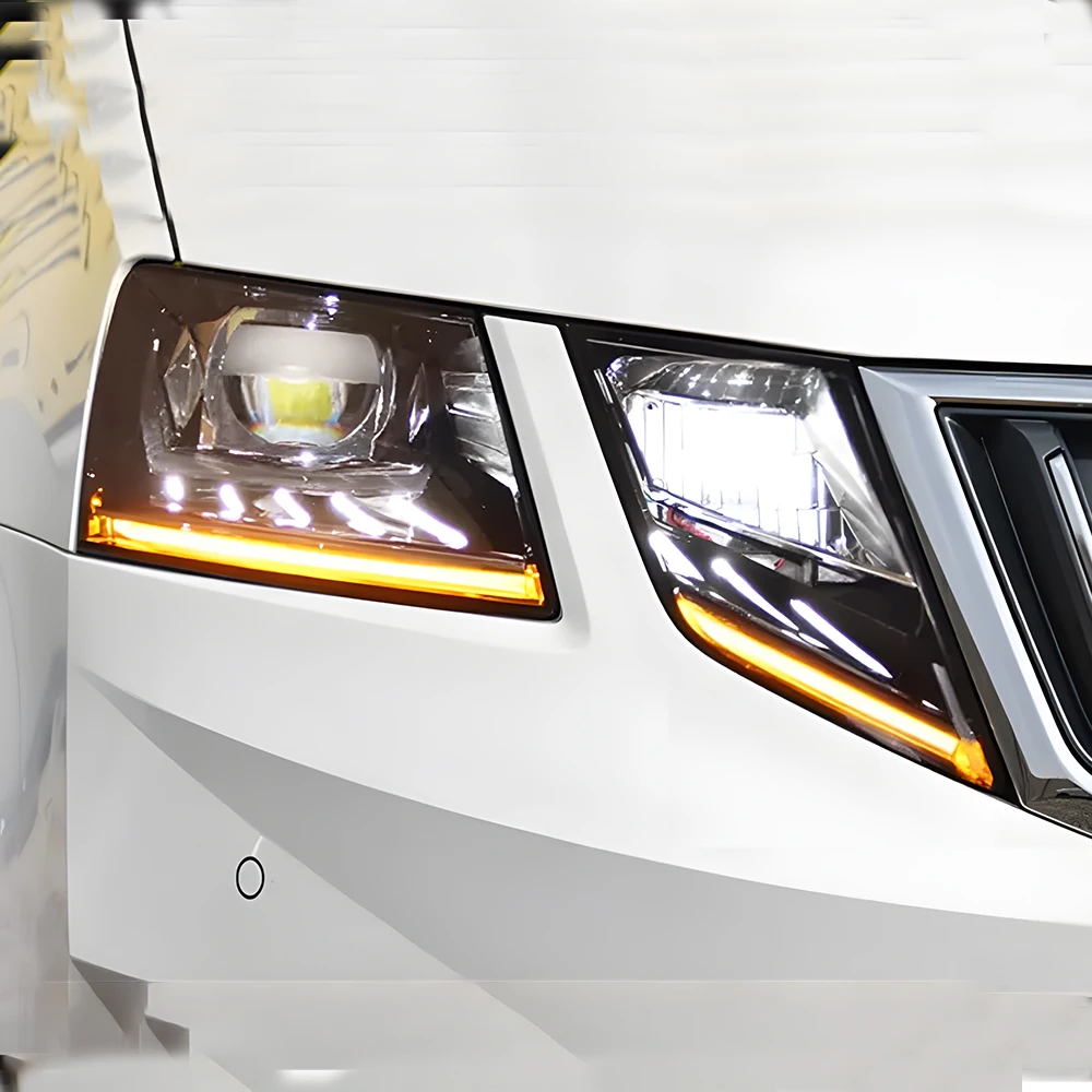 

Car Front Lamps For Skoda Octavia 2018-2020 LED Auto Headlights Assembly Upgrade High Quality Projector Lens Car Accessories