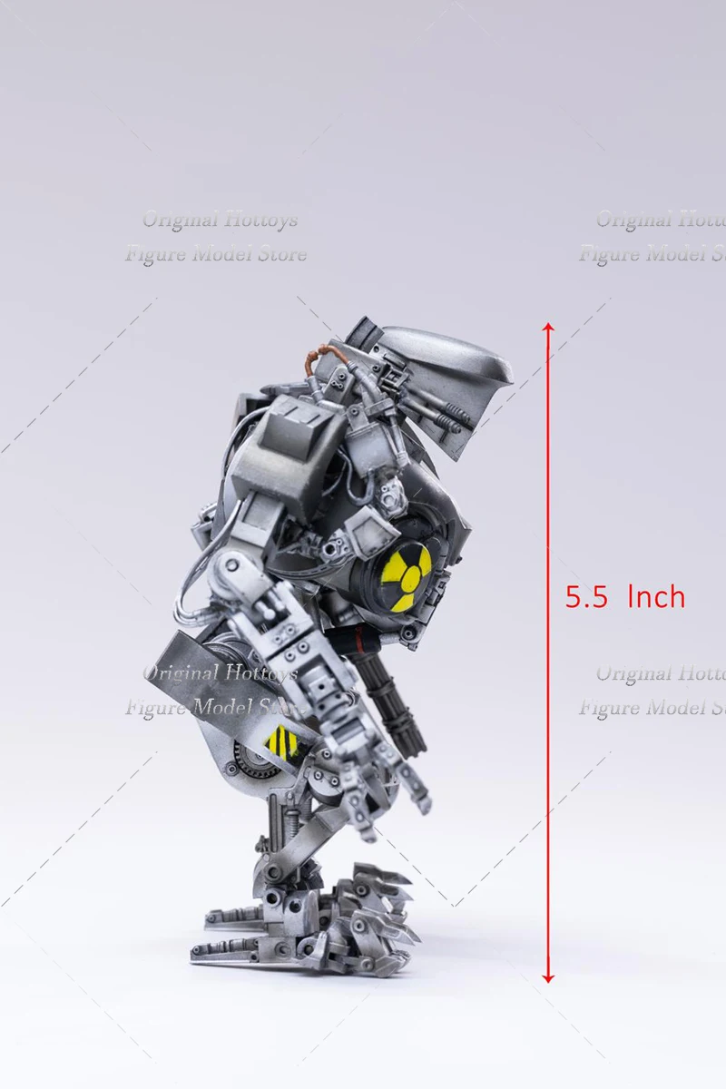 In Stock HIYA 1/18 Scale Men Soldier RoboCop 2 Criminal Super Robot Cain Full Set 5.5-inches Action Figure Model Fans Gifts