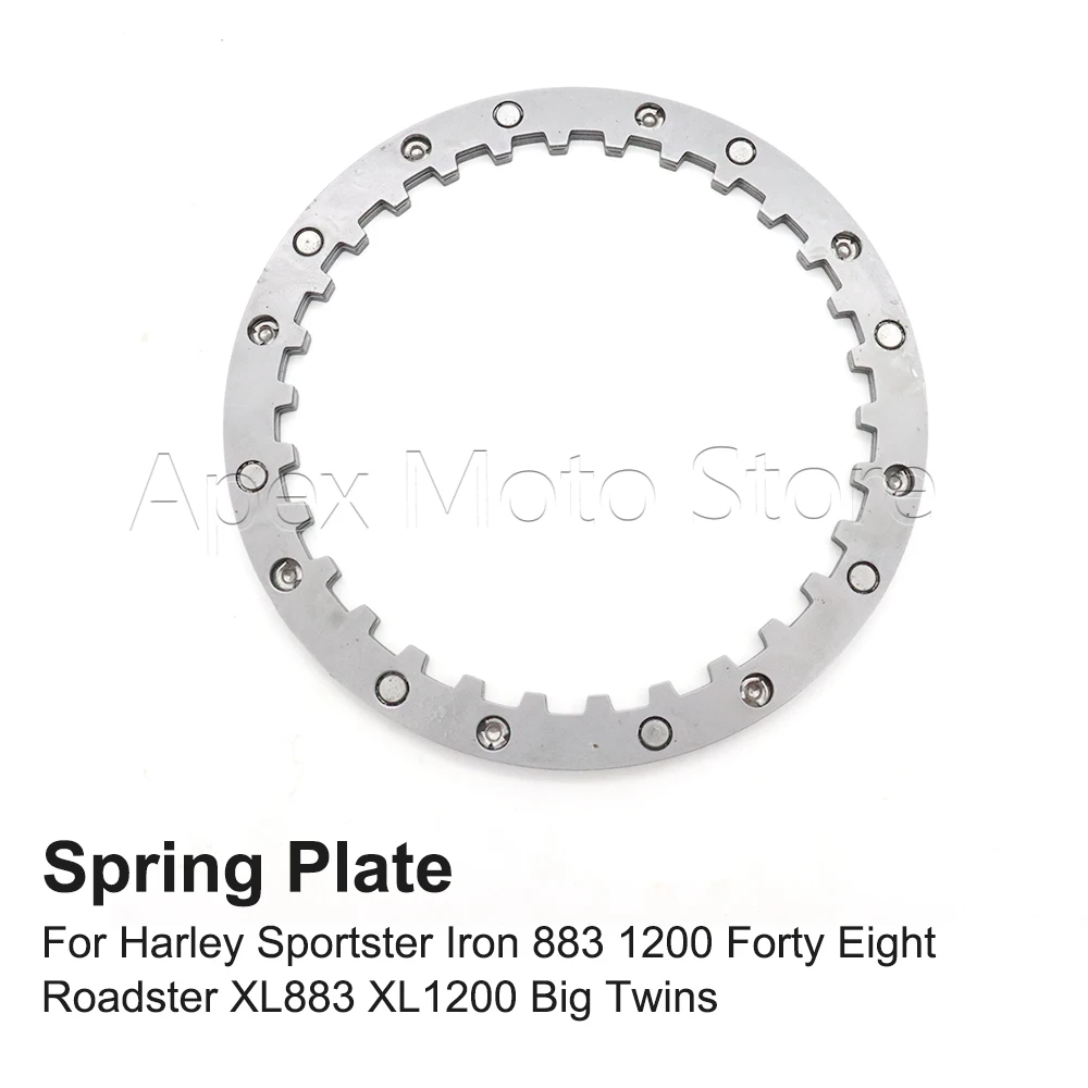 Motorcycle Clutch Spring Center Plate For Harley Sportster Iron 883 1200 XL883 XL1200 Forty Eight Roadster Big Twins 1991-2022