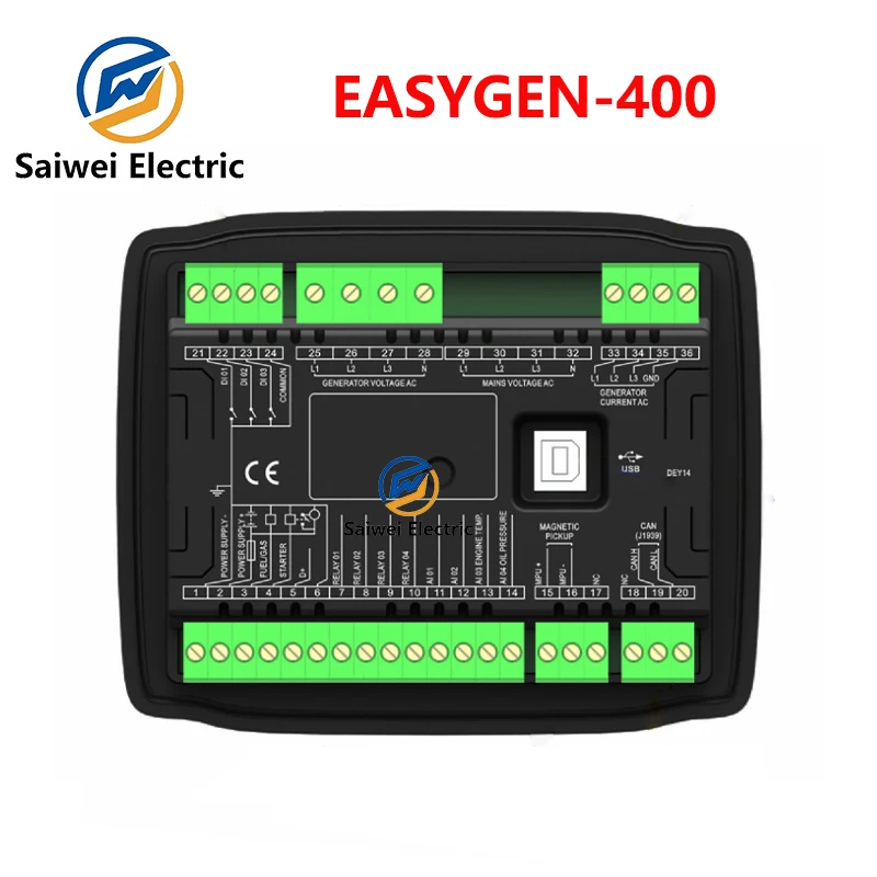 WOODWARD EASYGEN-400 Single machine automation of generator set controller +Remote signal switch