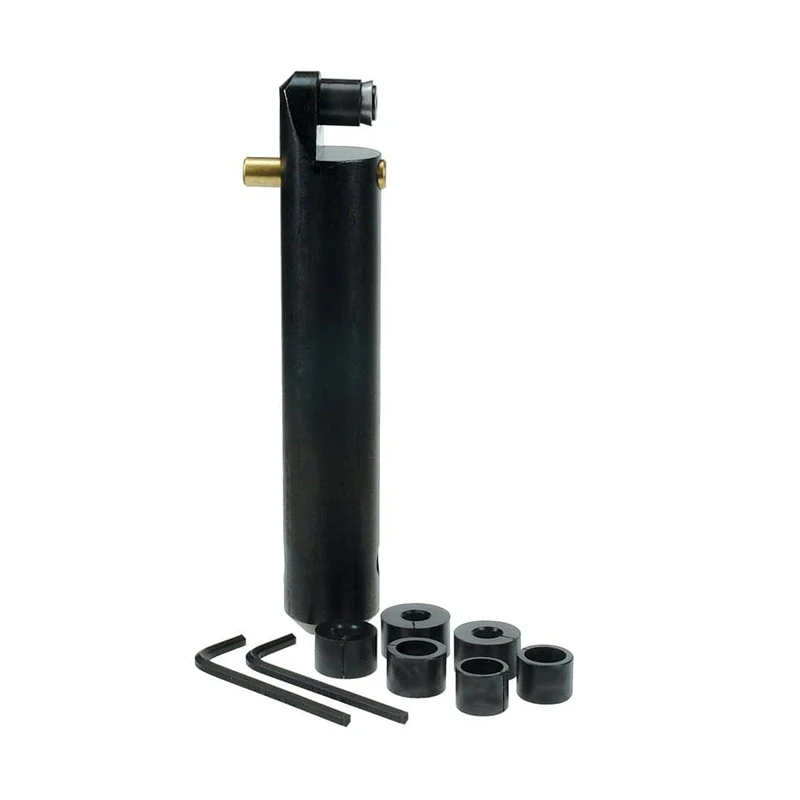 GRS Inside Ring Mandrel, Solid Steel Body with 7 Non-Scratch Plastic Collets, for Jewelry Ring Stone Setting & Engraving