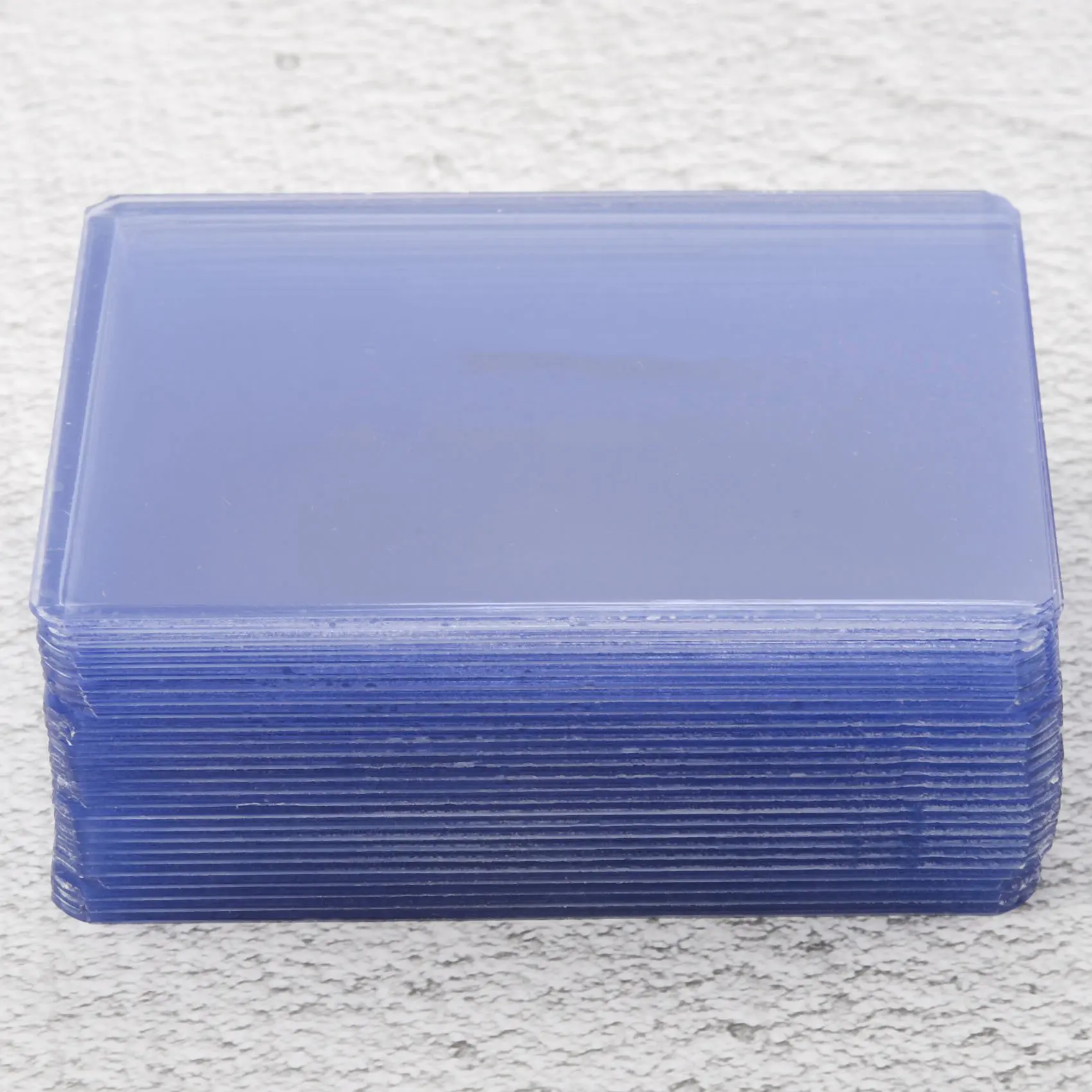 

A00E-Holder Toploaders And Clear Sleeves For Collectible Trading Basketball Sports Cards 35PT Rigid Plastic