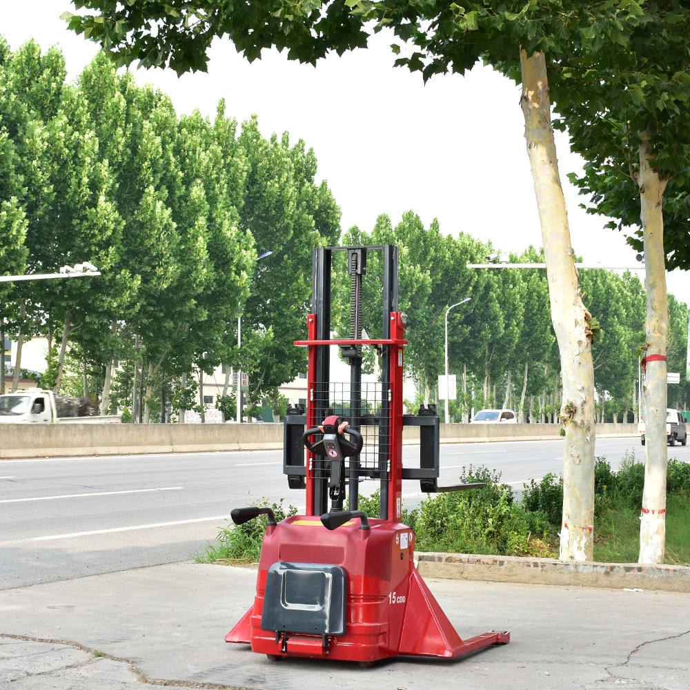 

Customized CE Certified Hot Selling CDD10 1.5T Electric Forklift Stacker Automatic Elevator Lead-Acid Battery AWD Pallet Handler