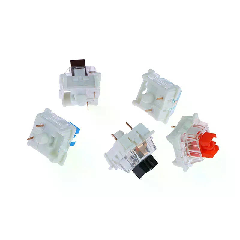 10pcs Dustproof Outemu Switch for Mechanical Gamer Keyboard Axis Black CyanTea Green Red Linear Clicky Tactile MX Switches Game