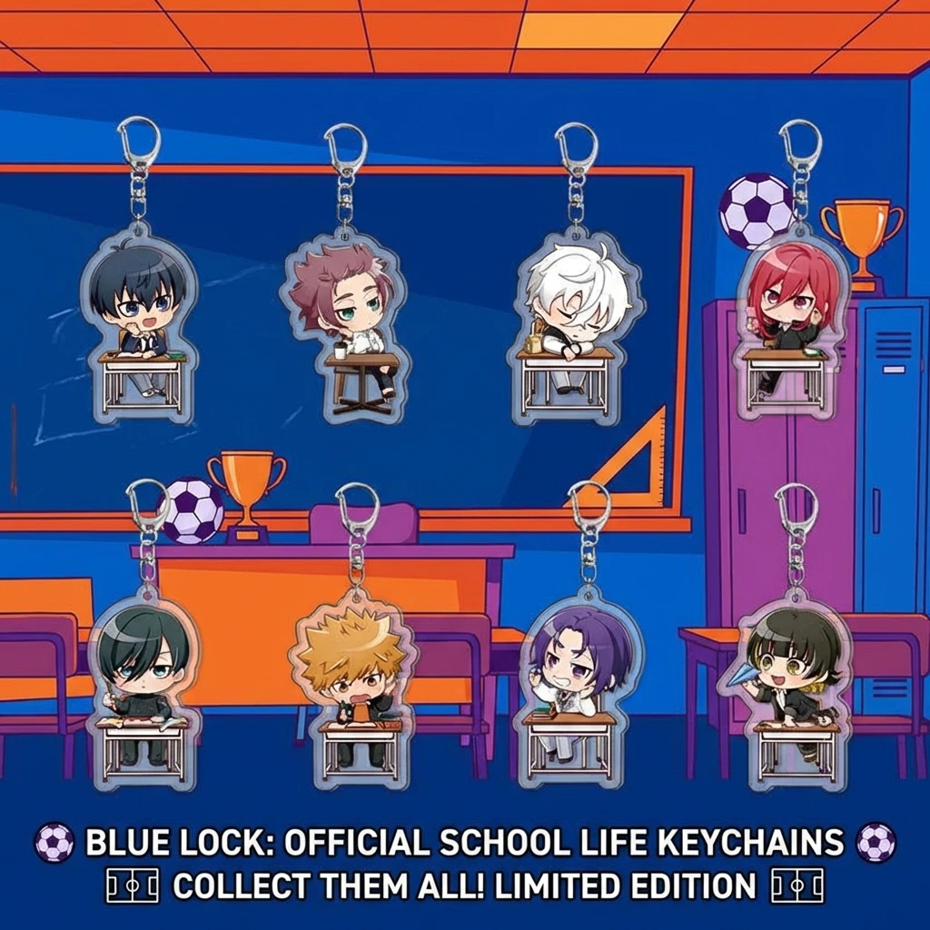 

Blue Lock Acrylic Keychain Isagi Yoichi Bachira Meguru Anime Merchandise Pendant Accessory In Stock Now