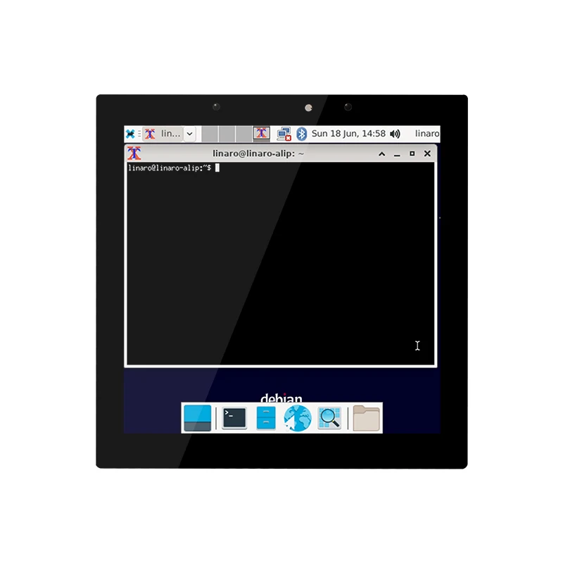 Portworld 4 Inch Android/Linux System POE Power Supply Touch Screen Control Panel for Homes, Office Buildings and Hotels.