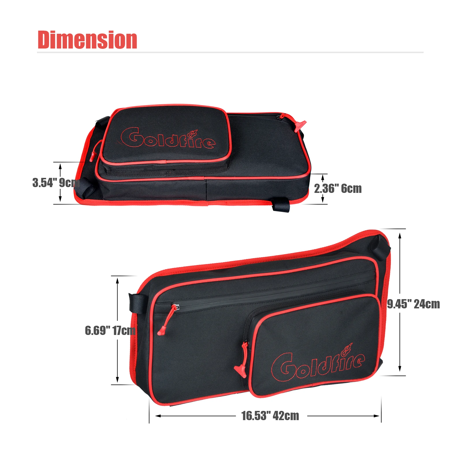 Maverick X3 Accessories Rear Door Bags For 2017 2018 2019 2020 2021 UTV Can Am Max Turbo R Passenger and Driver Side Storage Bag
